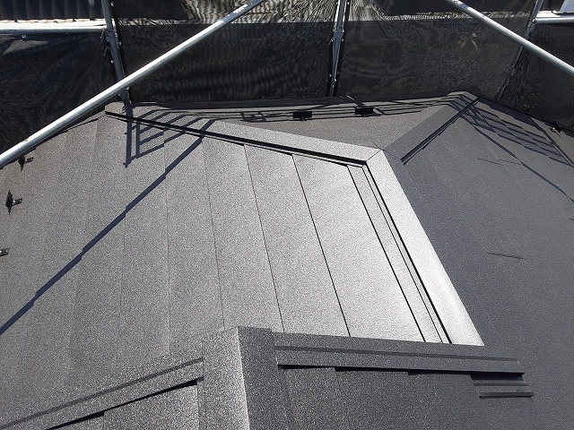 牛久市スーパーガルテクト施工完了